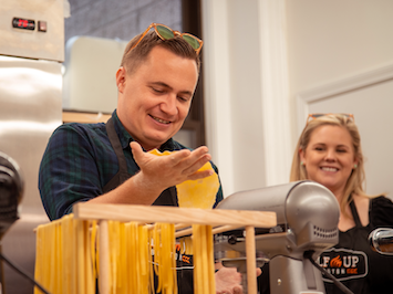 New-York Italian Cooking Classes | People Making Pasta Edit alt text