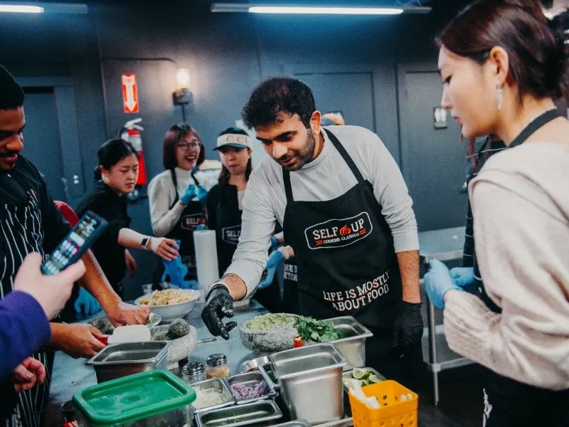 Culinary Competition: Mystery Basket Team Clash in NYC