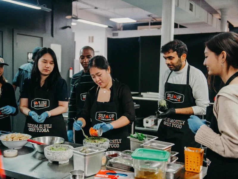 Culinary Competition: Mystery Basket Team Clash in NYC