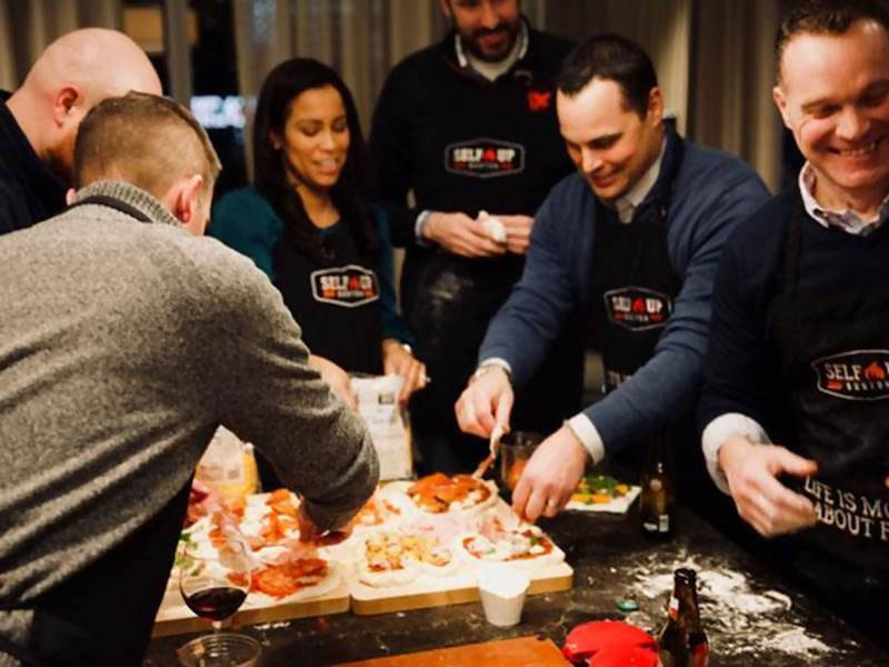 Pizza Making Team Building in NYC – Selfup NY