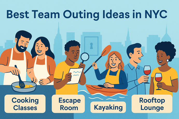 Top Team Outing Ideas in NYC – Food, Fun & Bonding Activities