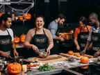 Halloween Themed Italian Dinner Team Building in NYC