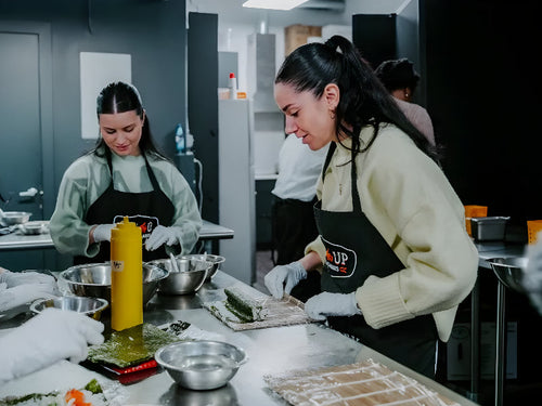 Japanese Sushi Team Building in NYC