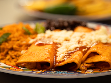 Selfup Mexican Class | Beef Enchilada